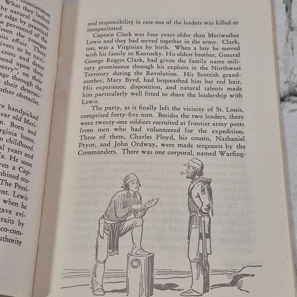 Vtg 1945 American Adventure Lewis and Clark Expedition Book Pioneer Trails Assn